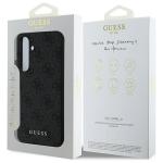 Carcasa Guess 4G Charms Collection compatibila cu Samsung Galaxy S24 FE, Gri 9 - lerato.ro