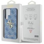 Carcasa Guess 4G Big Metal Logo compatibila cu Samsung Galaxy S24 Ultra, Albastru 9 - lerato.ro