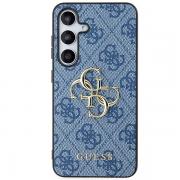 Carcasa Guess 4G Big Metal Logo compatibila cu Samsung Galaxy S24 Plus, Albastru