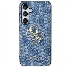 Carcasa Guess 4G Big Metal Logo compatibila cu Samsung Galaxy S24 Plus, Albastru
