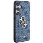 Carcasa Guess 4G Big Metal Logo compatibila cu Samsung Galaxy S24 Plus, Albastru 5 - lerato.ro