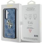 Carcasa Guess 4G Big Metal Logo compatibila cu Samsung Galaxy S24 Plus, Albastru 9 - lerato.ro