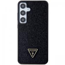 Carcasa Guess Rhinestone Triangle compatibila cu Samsung Galaxy S24 Plus, Negru