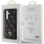 Carcasa Guess 4G Triangle Metal Logo compatibila cu Samsung Galaxy S24 Plus, Negru 9 - lerato.ro