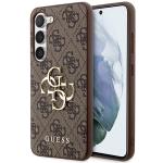 Carcasa Guess 4G Big Metal Logo compatibila cu Samsung Galaxy S23 FE, Maro 4 - lerato.ro