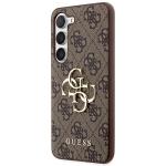 Carcasa Guess 4G Big Metal Logo compatibila cu Samsung Galaxy S23 FE, Maro 3 - lerato.ro