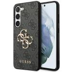 Carcasa Guess 4G Big Metal Logo compatibila cu Samsung Galaxy S23 FE, Gri 4 - lerato.ro