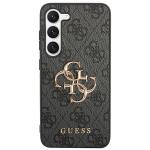 Carcasa Guess 4G Big Metal Logo compatibila cu Samsung Galaxy S23 FE, Gri 2 - lerato.ro