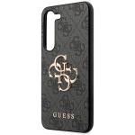Carcasa Guess 4G Big Metal Logo compatibila cu Samsung Galaxy S23 FE, Gri 7 - lerato.ro