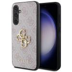 Carcasa Guess 4G Big Metal Logo compatibila cu Samsung Galaxy S23 FE, Roz 4 - lerato.ro