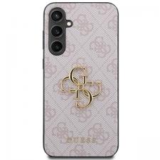 Carcasa Guess 4G Big Metal Logo compatibila cu Samsung Galaxy S23 FE, Roz