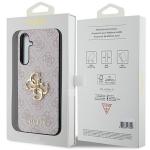Carcasa Guess 4G Big Metal Logo compatibila cu Samsung Galaxy S23 FE, Roz 8 - lerato.ro