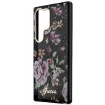 Carcasa Guess Flower Collection compatibila cu Samsung Galaxy S23 Ultra, Negru 7 - lerato.ro