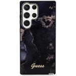 Carcasa Guess Golden Marble Collection compatibila cu Samsung Galaxy S23 Ultra, Negru 2 - lerato.ro