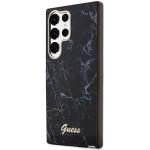Carcasa Guess Marble Collection compatibila cu Samsung Galaxy S23 Ultra, Negru 3 - lerato.ro