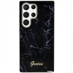Carcasa Guess Marble Collection compatibila cu Samsung Galaxy S23 Ultra, Negru