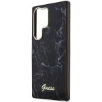 Carcasa Guess Marble Collection compatibila cu Samsung Galaxy S23 Ultra, Negru 7 - lerato.ro
