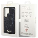 Carcasa Guess Marble Collection compatibila cu Samsung Galaxy S23 Ultra, Negru 9 - lerato.ro