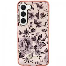Carcasa Guess Flower Collection compatibila cu Samsung Galaxy S23 Plus, Roz
