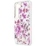 Carcasa Guess Flower Collection compatibila cu Samsung Galaxy S23 Plus, Alb 7 - lerato.ro