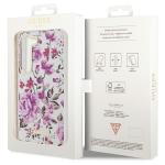 Carcasa Guess Flower Collection compatibila cu Samsung Galaxy S23 Plus, Alb 9 - lerato.ro