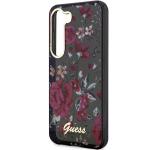 Carcasa Guess Flower Collection compatibila cu Samsung Galaxy S23, Khaki 7 - lerato.ro