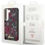 Carcasa Guess Flower Collection compatibila cu Samsung Galaxy S23, Khaki 9 - lerato.ro