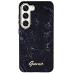 Carcasa Guess Marble Collection compatibila cu Samsung Galaxy S23 Plus, Negru 2 - lerato.ro