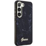 Carcasa Guess Marble Collection compatibila cu Samsung Galaxy S23 Plus, Negru 5 - lerato.ro