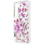 Carcasa Guess Flower Collection compatibila cu Samsung Galaxy S23, Alb 7 - lerato.ro
