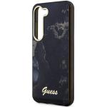 Carcasa Guess Golden Marble Collection compatibila cu Samsung Galaxy S23, Negru 7 - lerato.ro