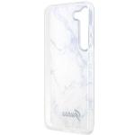 Carcasa Guess Marble Collection compatibila cu Samsung Galaxy S23, Alb 8 - lerato.ro