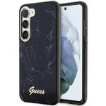 Carcasa Guess Marble Collection compatibila cu Samsung Galaxy S23, Negru 4 - lerato.ro