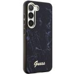 Carcasa Guess Marble Collection compatibila cu Samsung Galaxy S23, Negru 5 - lerato.ro