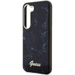 Carcasa Guess Marble Collection compatibila cu Samsung Galaxy S23, Negru 7 - lerato.ro