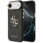 Carcasa Guess 4G Big 4G Classic Logo compatibila cu iPhone 17 Air, Negru 4 - lerato.ro