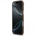 Carcasa Guess 4G PU Classic Logo cu MagSafe compatibila cu iPhone 17 Air, Maro 6 - lerato.ro