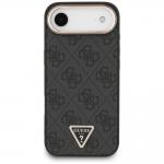 Carcasa Guess 4G Triangle Logo cu MagSafe compatibila cu iPhone 17 Air, Negru 2 - lerato.ro