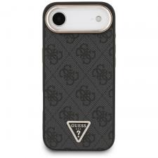 Carcasa Guess 4G Triangle Logo cu MagSafe compatibila cu iPhone 17 Air, Negru