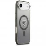 Carcasa Guess IML Gradient Triangle Logo cu MagSafe compatibila cu iPhone 17 Air, Negru 5 - lerato.ro
