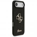 Carcasa Guess Fixed Glitter Big 4G compatibila cu iPhone 17 Air, Negru 5 - lerato.ro