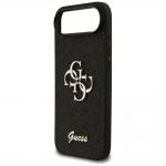 Carcasa Guess Fixed Glitter Big 4G compatibila cu iPhone 17 Air, Negru 7 - lerato.ro