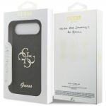 Carcasa Guess Fixed Glitter Big 4G compatibila cu iPhone 17 Air, Negru 9 - lerato.ro