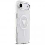 Carcasa Guess IML Gradient Triangle Logo cu MagSafe compatibila cu iPhone 17 Air, Transparent 4 - lerato.ro