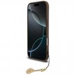 Carcasa Guess 4G Charms Collection cu MagSafe compatibila cu iPhone 17 Air, Maro 5 - lerato.ro