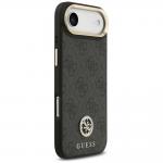 Carcasa Guess 4G Strass Logo cu MagSafe compatibila cu iPhone 17 Air, Negru 5 - lerato.ro