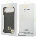 Carcasa Guess 4G Strass Logo cu MagSafe compatibila cu iPhone 17 Air, Negru 9 - lerato.ro