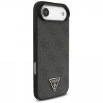 Carcasa Guess 4G Strap Triangle Logo cu MagSafe compatibila cu iPhone 17 Air, Negru 5 - lerato.ro