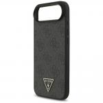 Carcasa Guess 4G Strap Triangle Logo cu MagSafe compatibila cu iPhone 17 Air, Negru 7 - lerato.ro