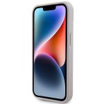 Carcasa Guess Crossbody 4G Metal Logo compatibila cu iPhone 15 Plus / 14 Plus, Roz 7 - lerato.ro